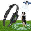 Jewyow GPS Wireless Electric Dog Fence, Perimeter Containment System with Rechargeable Collar, 33–1999 Yards Range, IPX7 Waterproof, 3 Correction Modes (Beep/Vibration/Shock)